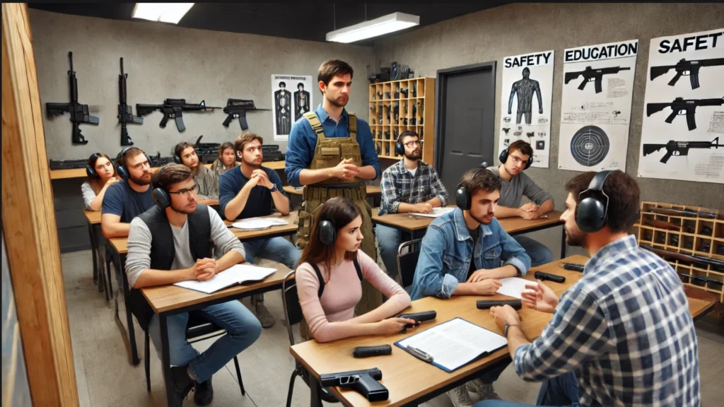 Gun Education class